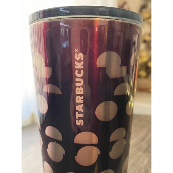 Starbucks Tumbler Silver Polka Dots Cold Cup 24 oz. Venti 2018 - Picture 2 of 8